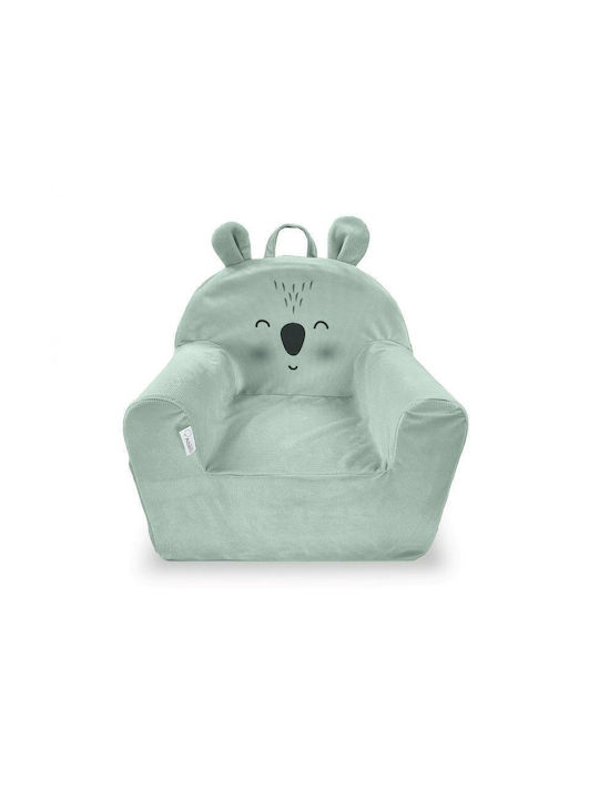 Παιδική Πολυθρόνα Koala Με Μπράτσα Πράσινη 50x35x45εκ.
