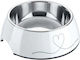 Hunter Valencia Stainless Steel Bowl Food & Water for Dog & Cat 350ml in White Color