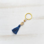 Parisis Christening Charm Keychain Blue 50pcs