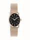 Oozoo Vintage Women's Watch with Pink Gold Metal Bracelet