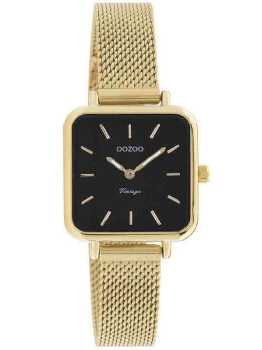Oozoo Vintage Women's Watch with Gold Metal Bra...
