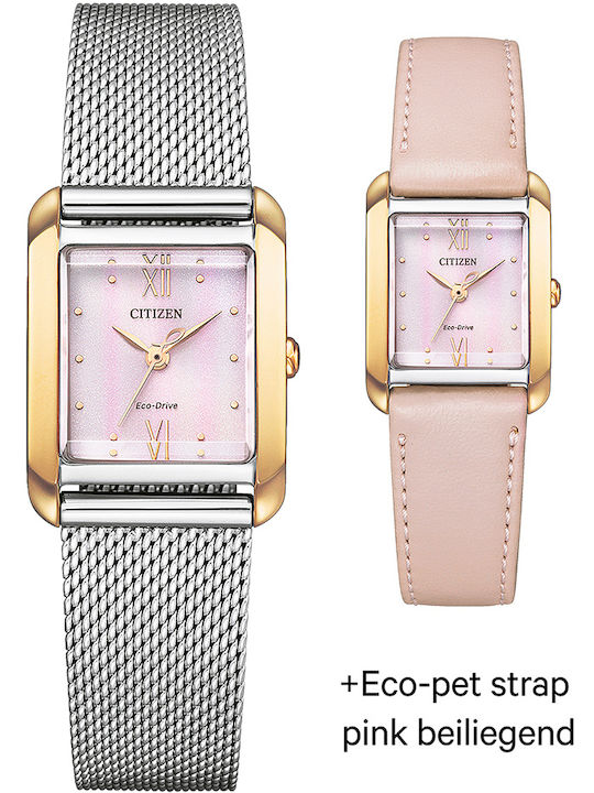 Citizen Elegance Women's Watch Eco - Drive with Silver Metal Bracelet