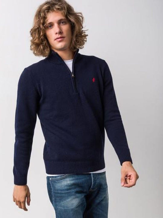 Malboro Classics Long Sleeve Sweater Blue