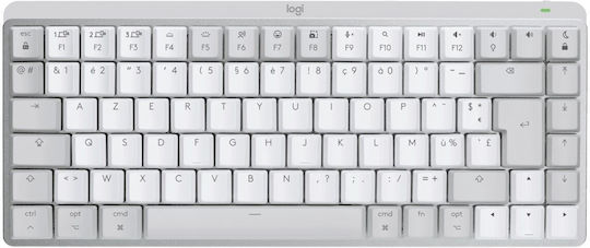 Logitech MX Mechanical Mini Безжично Само клавиатура Английски US Pale Gray