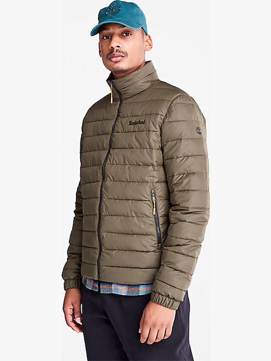 Timberland Winter Jacket Puffer Waterproof Khaki