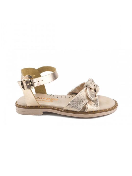 Scharfe Ledersandalen Bronze | 70