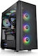 Thermaltake H570 TG ARGB Gaming Midi Tower Κουτί Υπολογιστή με Πλαϊνό Παράθυρο Μαύρο