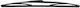 Open Parts Rear Car Wiper Blade 400mm Universal