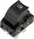 NTY Car Window Switch for Renault Clio / Kangoo / Symbol 6pin Black