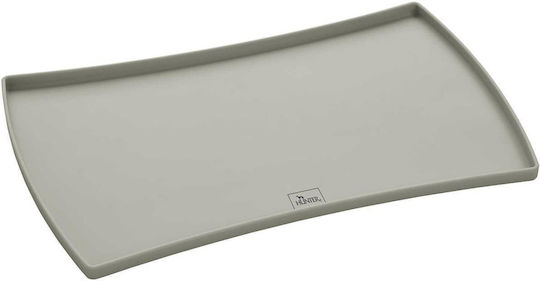 Hunter Industries Kunststoff Rechteckig Cafeteria-Tablett mit Griffen in Gray Farbe 68647 1Stück