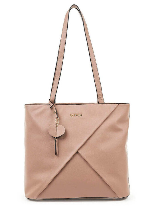 Geantă de damă Shopper De umăr Taupe