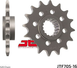 JT Sprockets Γρανάζι Μπροστά 16 Δοντιών για Aprilia RSV4