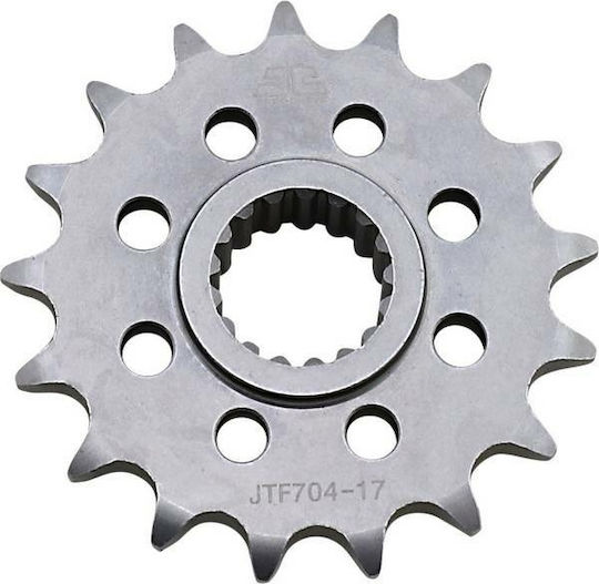 JT Sprockets Γρανάζι Μπροστά 17 Δοντιών για Aprilia Tuono για BMW F 800