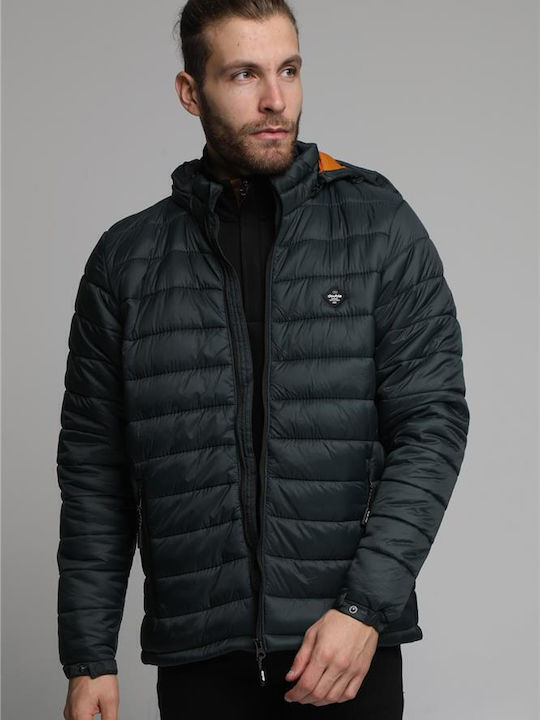 Winter Jacket Puffer Forest Green