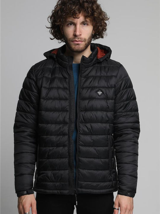 Double Winter Jacket Puffer Black