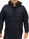 Χειμωνιάτικο Μπουφάν Puffer Navy Μπλε