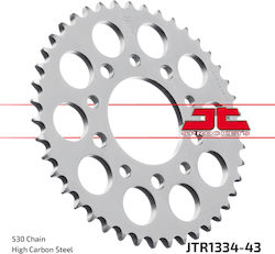 JT Sprockets Rear Sprocket 1987-1990 43 Teeth for Honda CBR 600