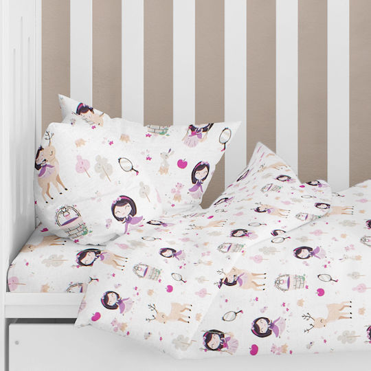 Dimcol Baby Pillowcase White 35x45cm