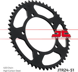 JT Sprockets Rear Sprocket 51 Teeth for Yamaha DT 50