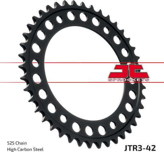JT Sprockets Rear Sprocket 42 Teeth for BMW F 650 GS / F 800 / F 800 GS