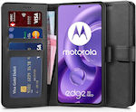 Tech-Protect Synthetic Leather Wallet Black (Motorola Edge 30 Neo 5G)