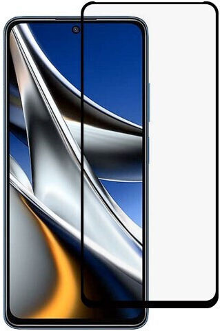 Full Face Tempered Glass Μαύρο (Poco X4 Pro)