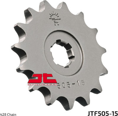 JT Sprockets Vorderes Ritzel 15 Zähne für Kawasaki KAZE R 115 für Modenas Kriss 125