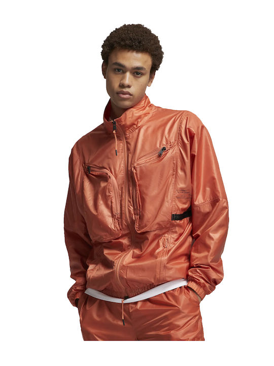 Jordan 23 Engineered Jacket Windproof Orange