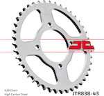 JT Sprockets Pinion spate 43 Dinți pentru Yamaha Z 125