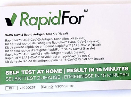 Vitrosens RapidFor 1buc SARS-CoV-2 Diagnostic Rapid de Detectare Antigeni cu Eșantion Nazal