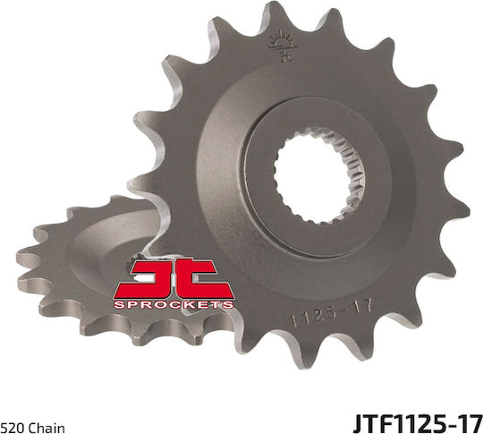 JT Sprockets Front Sprocket 17 Teeth for Aprilia Pegaso 600 1990-1992