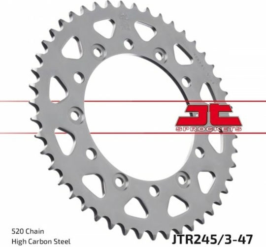 JT Sprockets Заден зъбен колело 47 Зъби за Honda NX 650 Доминатор
