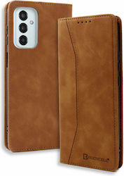 Bodycell PU Leather Wallet Δερματίνης Καφέ (Gal...