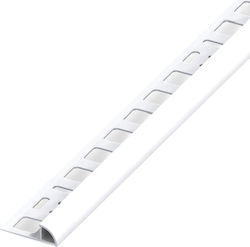 Alfer Aluminium Profil PVC für Fliesen 100x1.95...