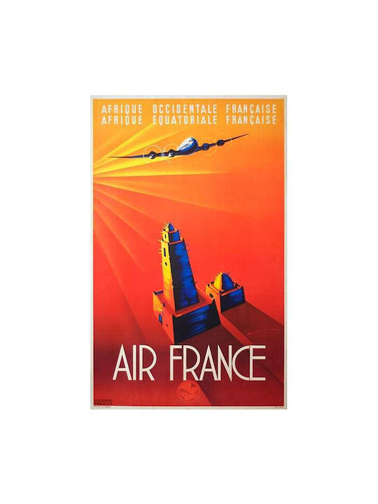 Poster Luftfahrt - 45cm x 30cm - Illustration 250g