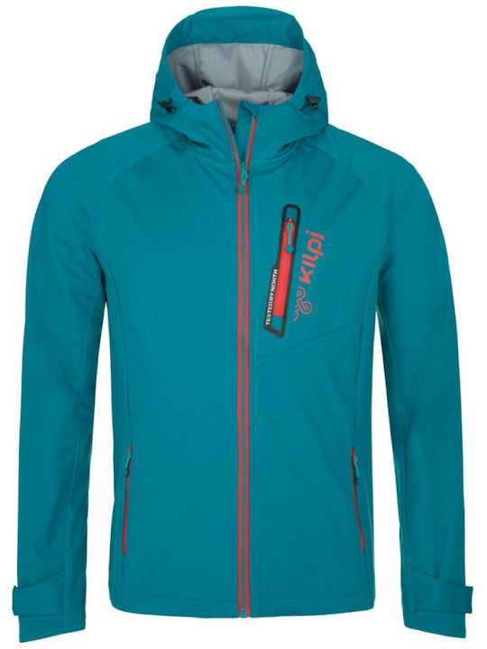 Beltra Χειμωνιάτικο Μπουφάν Softshell Αδιάβροχο και Αντιανεμικό Τιρκουάζ