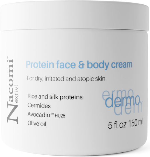 Nacomi Protein Face & Body Κρέμα για Ατοπική Δερματίτιδα 150ml