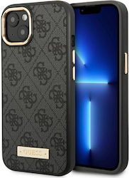 Guess Logo Plate MagSafe Back Cover Πλαστικό Μα...