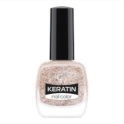 Golden Rose Keratin Lac de Unghii Roz 404 10.5ml
