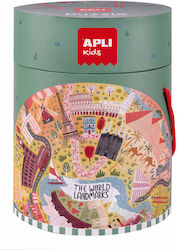Kids Puzzle World Landmarks for 5+ years+ Years 48pcs Apli Kids