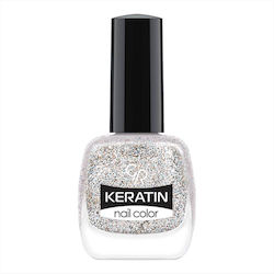 Golden Rose Keratin Лак за Нокти Сребрист 402 1...