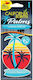 California Scents Car Air Freshener Tab Pendand Hang Out Palms Laguna Breeze