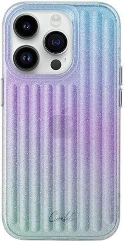 Uniq Coehl Linear Umschlag Rückseite Silikon Stardust (iPhone 14 Pro)