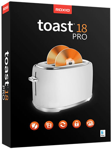 Roxio Toast 20 Pro Engleză compatibil cu Mac cu Licență Electronică ESDRTO20PMACML