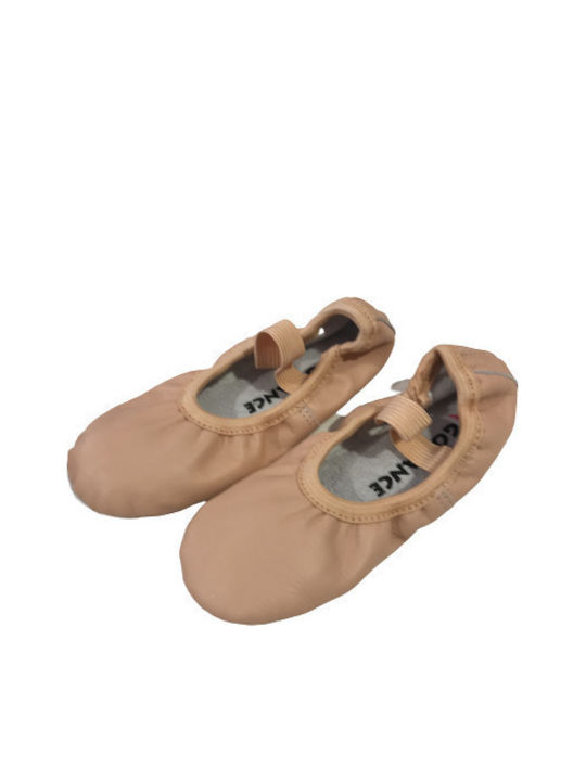 Godance Full Sole Go Dance Ballet Shoes Leather Beige A