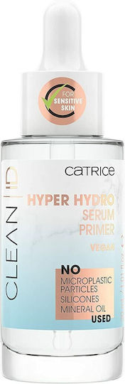 Catrice Cosmetics Clean ID Hyper Serum Hidratant Pentru Față Cu Acid Hialuronic Pentru Hidratare 30ml