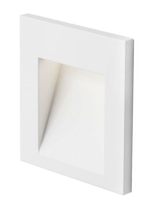 Rendl Light Studio TESS SQ Wandmontierte Außen-Deckenleuchte LED IP54 3W mit Warmweiß Licht 6.5x6.5x6.5εκ.