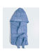Borea Kids Hooded Bathrobe Teenager Blue 052800000501