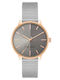 Nine West Damen Uhr mit Silber Metallarmband