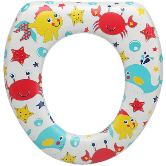 Kiokids Παιδικό Κάθισμα Τουαλέτας Ocean Πολύχρωμο